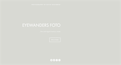 Desktop Screenshot of eyewandersfoto.com